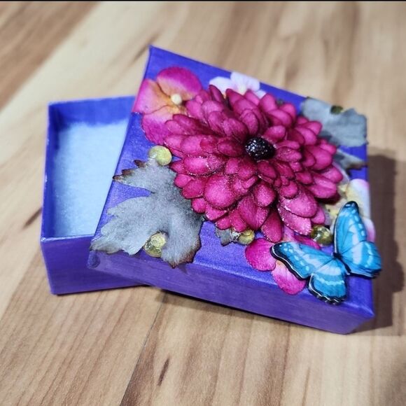 ✍️Handmade✍️ Support Ribbon Earring, Poem & Gift Box Set - Picture 8 of 11